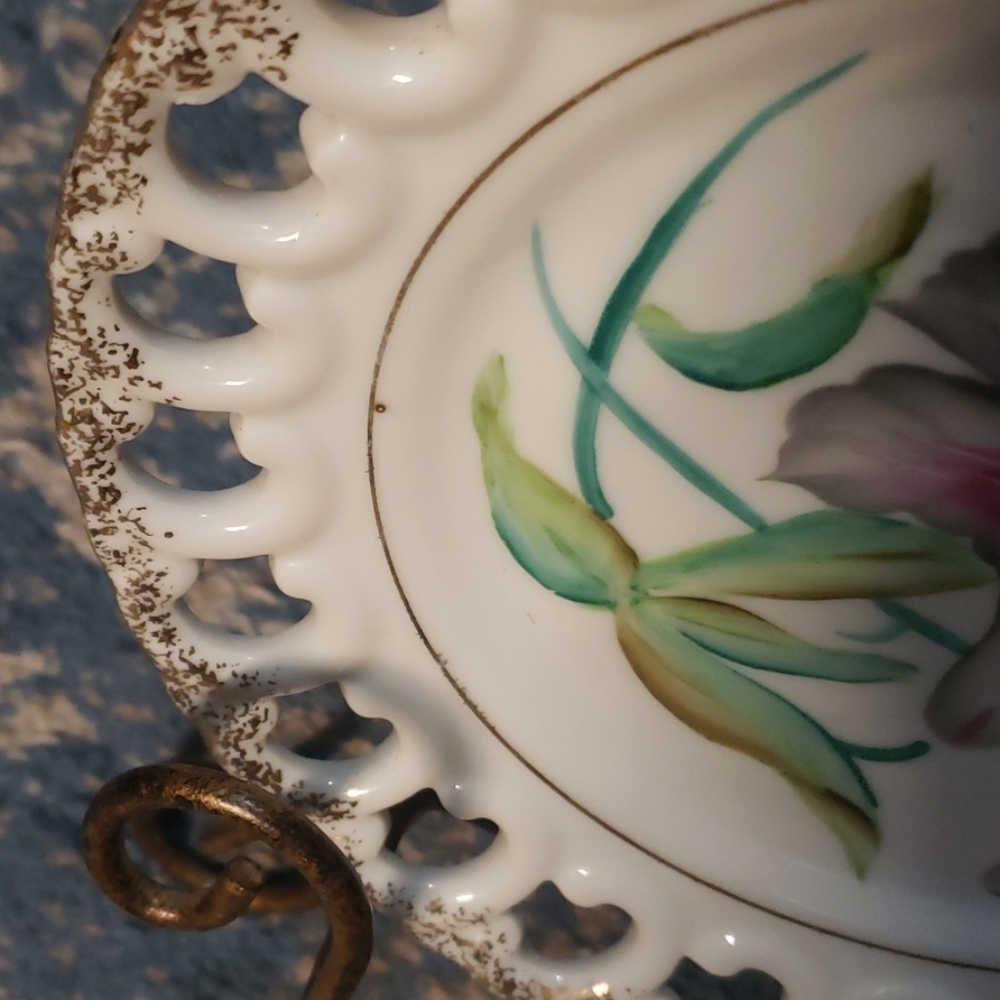 Decorative Japan Bread Plate - Picture 3 of 6